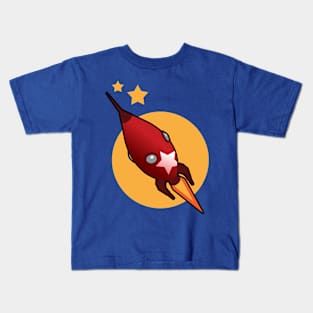 Retro Rocket Kids T-Shirt